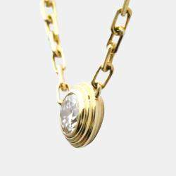 Pre Owned Cartier Diamants Légers 18K Yellow Gold Diamond Necklace