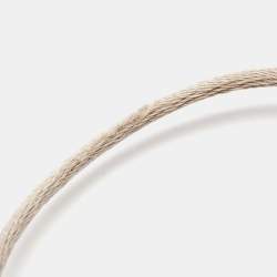 Pre Owned Cartier Trinity 18k Three Tone Gold Adjustable Cord Bracelet