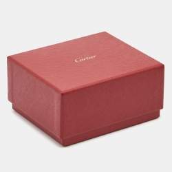 Pre Owned Cartier Trinity 18k Three Tone Gold Adjustable Cord Bracelet