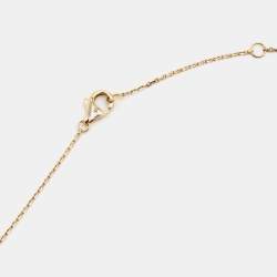 مملوكة مسبقًا Cartier Amulette De Cartier Onyx Diamond 18k Rose Gold XS Model Necklace
