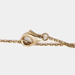 Pre Owned Cartier Trinity De Cartier 18k Three Tone Gold Bracelet