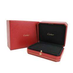 Pre Owned Cartier Trinity 18K Yellow Rose and White Gold Charm Bracelet 18.5