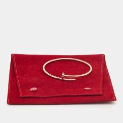 Pre Owned Cartier Juste Un Clou 18k Rose Gold Small Model Bracelet 17