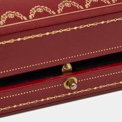 Pre Owned Cartier Amulette de Cartier Malachite & Diamond 18k Rose Gold Pendant Necklace SM