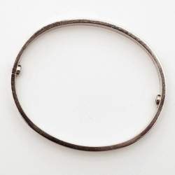 Pre Owned Cartier Love 18k White Gold Bracelet 18