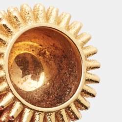 مملوكة مسبقًا Cartier Cactus De Cartier Diamond 18k Yellow Gold Necklace