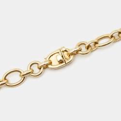 Pre Owned Cartier 18k Yellow Gold Chain Necklace