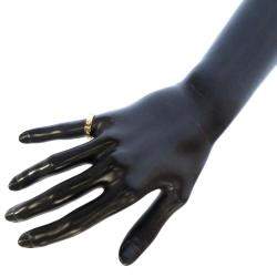 Pre Owned Cartier Love 18K Yellow Gold Diamond Ring EU 49