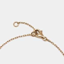 Pre Owned Cartier Trinity de Cartier Heart 18k Three Tone Gold Bracelet