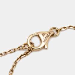 Pre Owned Cartier Trinity de Cartier Heart 18k Three Tone Gold Bracelet