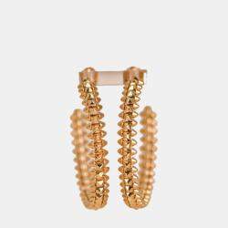 Cartier Clash De Cartier Hoop Rose Gold Earrings Small Model