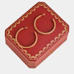 Cartier Clash De Cartier Hoop Rose Gold Earrings Small Model