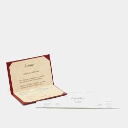 Pre Owned Cartier Amulette De Cartier Onyx Diamond 18k Rose Gold Small Model Necklace