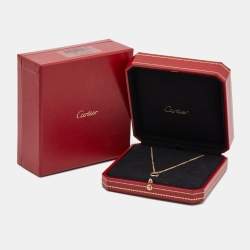 Pre Owned Cartier Trinity 18K Three Tone Gold Necklace