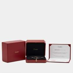 مملوكة مسبقًا Cartier Trinity 18k Three Tone Gold Cord Bracelet