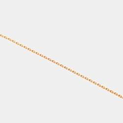 Pre Owned Cartier Trinity 18k Three Tone Gold Necklace