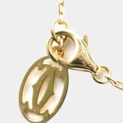 Pre Owned Cartier Diamants Légers 18K Yellow Gold Diamond Necklace