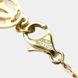 Pre Owned Cartier Diamants Légers 18K Yellow Gold Diamond Necklace