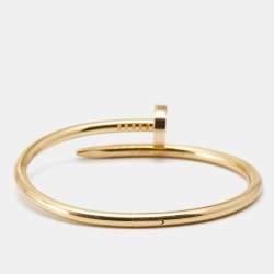 Cartier Juste Un Clou 18k Yellow Gold Bracelet 16