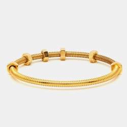 Pre Owned Cartier Ecrou De Cartier 18k Rose Gold Bracelet 16