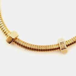 Pre Owned Cartier Ecrou De Cartier 18k Rose Gold Bracelet 16