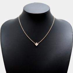 Pre Owned Cartier Vintage 18K Yellow Gold Diamond Necklace