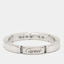 مملوكة مسبقًا خاتم كارتييه مالون بانثير ذهب أبيض عيار 18 مقاس 54