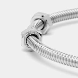 Pre Owned Cartier Ecrou de Cartier 18K White Gold Bracelet 20