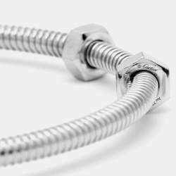 Pre Owned Cartier Ecrou de Cartier 18K White Gold Bracelet 20
