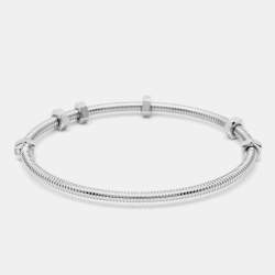 Pre Owned Cartier Ecrou de Cartier 18K White Gold Bracelet 20