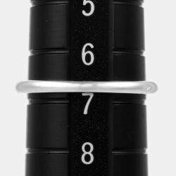 Pre Owned Cartier Platinum and Diamond Solitaire 1895 Engagement Ring EU 54.5