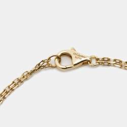 Pre Owned Cartier Love Diamond 18k Yellow Gold Bracelet