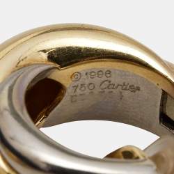Cartier Trinity 18k Three Tone Gold Earrings