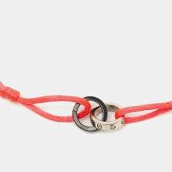 مملوكة مسبقًا سوار كارتييه لوف سيراميك ألماس ذهب أبيض عيار 18