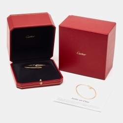 مملوكة مسبقًا Cartier Juste Un Clou 18k Yellow Gold Small Model Bracelet 16