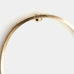 Pre Owned Cartier Love 18k Yellow Gold Bracelet 17