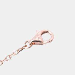 Cartier 18K Rose Gold Diamond and Pink Saphire D'Amour Bracelet