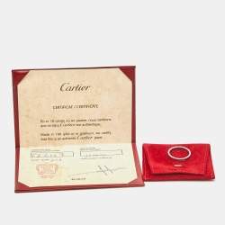Pre Owned Cartier C De Cartier Platinum Wedding Band Ring EU 64