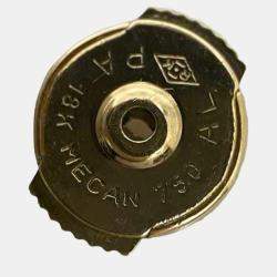 Pre Owned Cartier 18K Yellow, Rose, White Gold Trinity Hoop Earrings