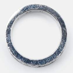 Cartier Love Diamonds 18k White Gold Ring Size 49 