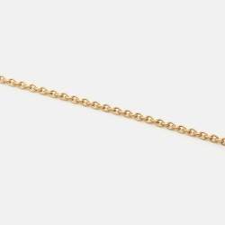 Pre Owned Cartier Trinity 18k Three Tone Gold Necklace