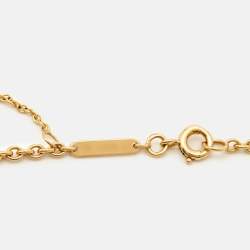 Pre Owned Cartier Trinity 18k Three Tone Gold Necklace