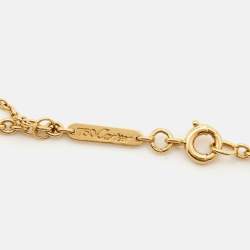 Pre Owned Cartier Trinity 18k Three Tone Gold Necklace