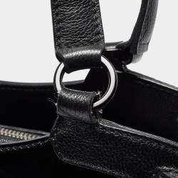 Pre Owned Cartier Black Patent and Leather Marcello de Cartier Satchel