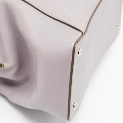 Cartier Mauve Leather Small C de Cartier Satchel