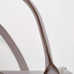 Cartier Mauve Leather Small C de Cartier Satchel
