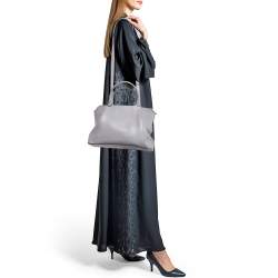 Cartier Mauve Leather Small C de Cartier Satchel
