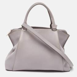 Cartier Mauve Leather Small C de Cartier Satchel