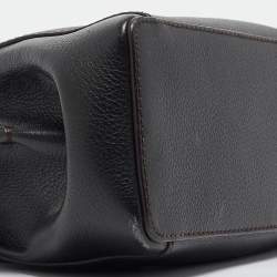 Pre Owned Cartier Black Leather Mini C de Cartier Satchel