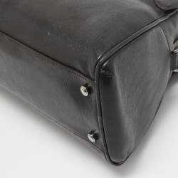 Pre Owned Cartier Dark Brown Leather Marcello de Cartier Bag